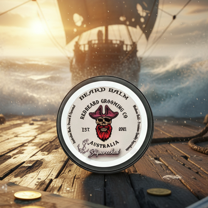 SHIPWRECKED - 70ml (Coconut & Rum) - RedBeard Grooming Co. Australia