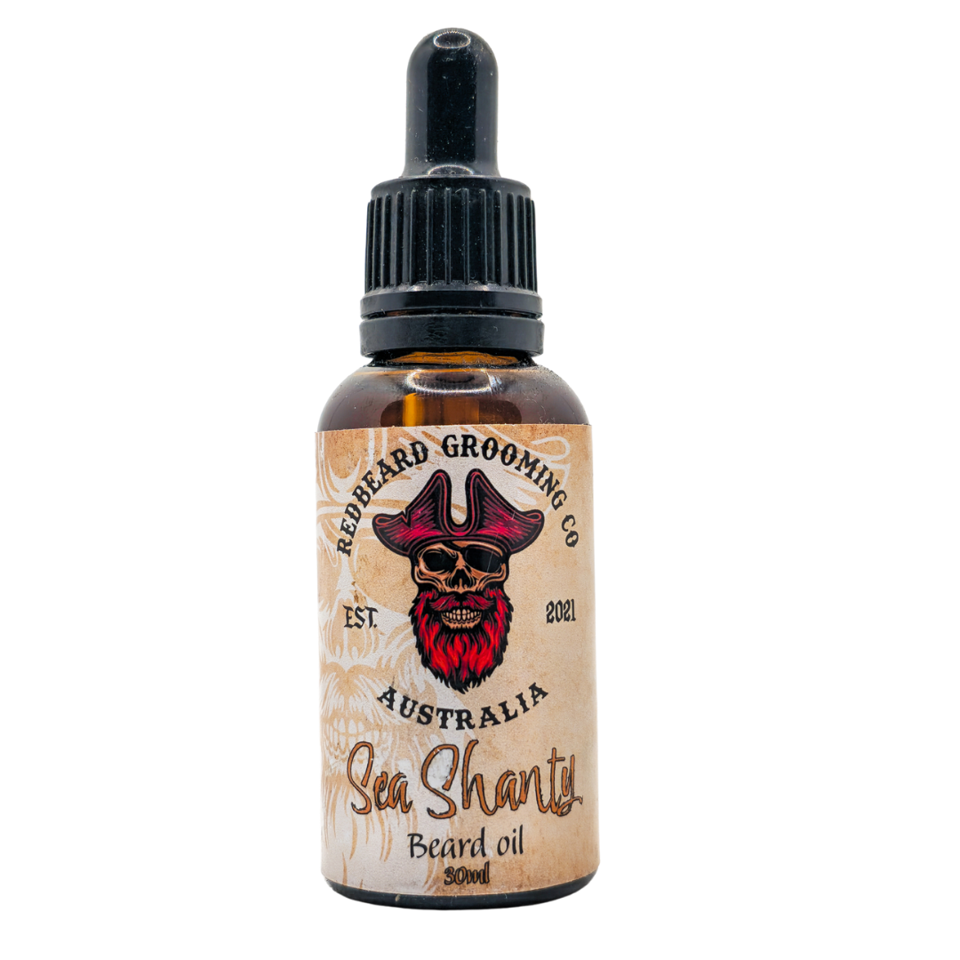 SEA SHANTY-(Salted Caramel Popcorn) 30ml - RedBeard Grooming Co. Australia
