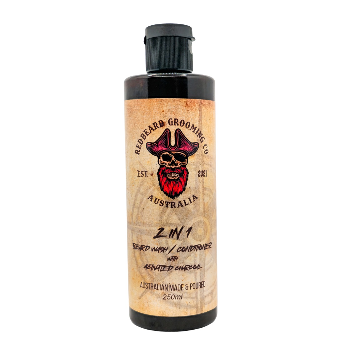 250ml 2 in 1 Beard Wash & Conditioner - (Sour Patch Lollies) - RedBeard Grooming Co. Australia