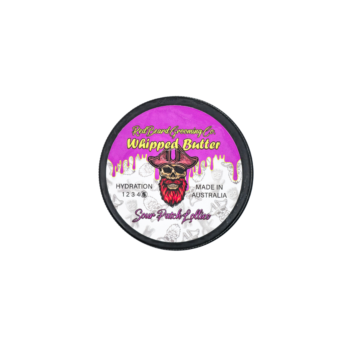RedBeards Whip Beard Butter
(Sour Patch Lollies)70ml - RedBeard Grooming Co. Australia