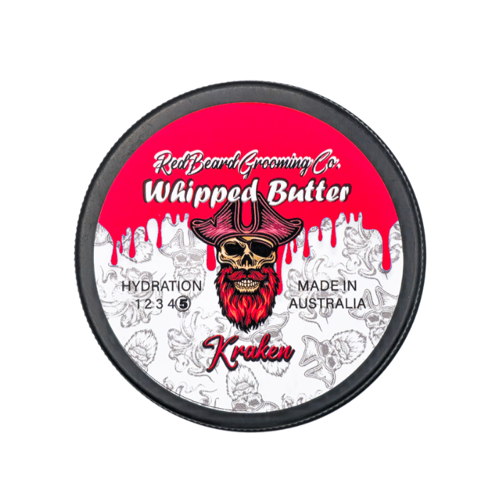 Redbeard's Whip Beard Butter 'K R A K E N'- (Frothy Cold one, Oud Wood and Dark Vanilla)70ml - RedBeard Grooming Co. Australia