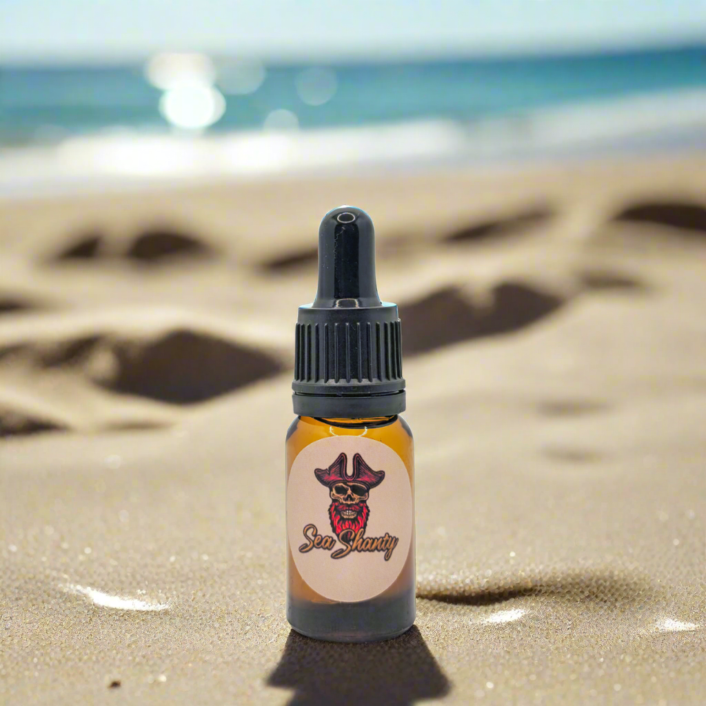 Beard Oil 10ml ‘Sea Shanty’ (salted caramel popcorn) - RedBeard Grooming Co. Australia