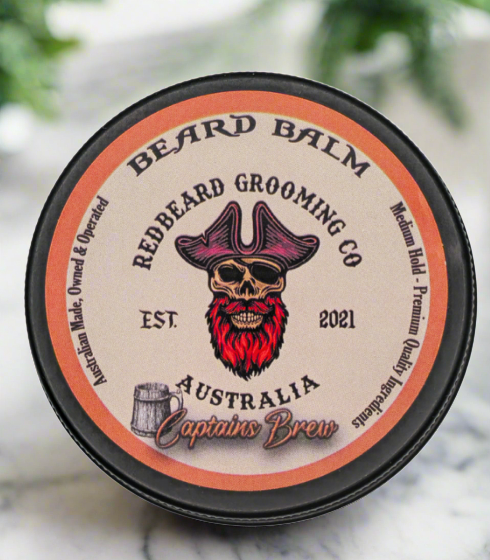 CAPTAIN'S  BREW - 70ml (Espresso Martini & Marshmallow) - RedBeard Grooming Co. Australia