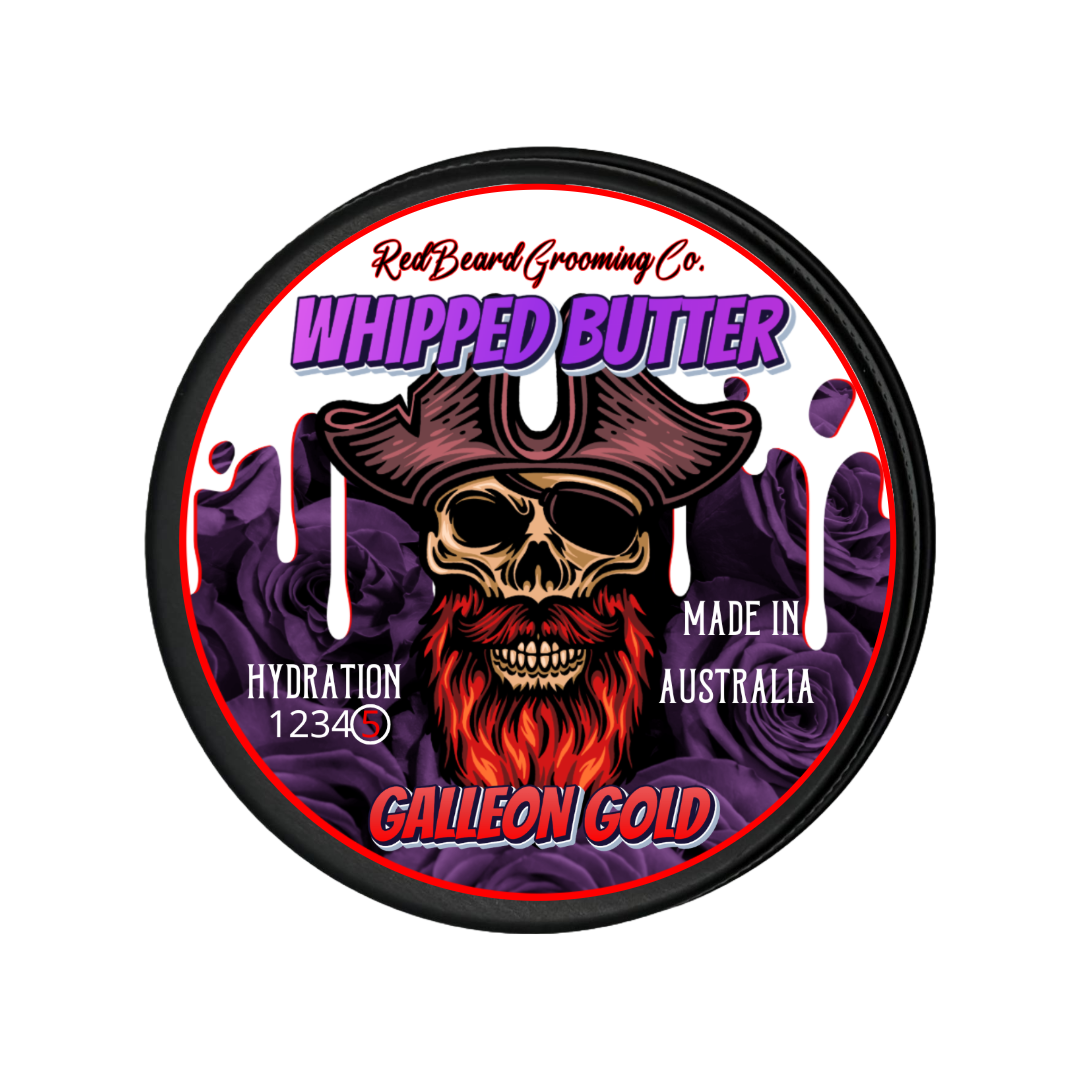 Redbeard's Whip Beard Butter (Galleon Gold) 70ml - RedBeard Grooming Co. Australia