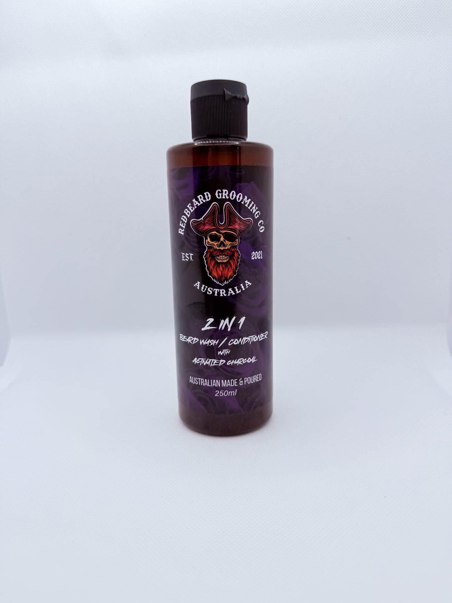 250ml 2 in 1 Beard Wash & Conditioner - G a l l e o n G o l d - RedBeard Grooming Co. Australia