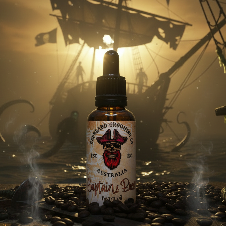 CAPTAIN'S BREW-  (Espresso Martini & Marshmallow) 30ml - RedBeard Grooming Co. Australia