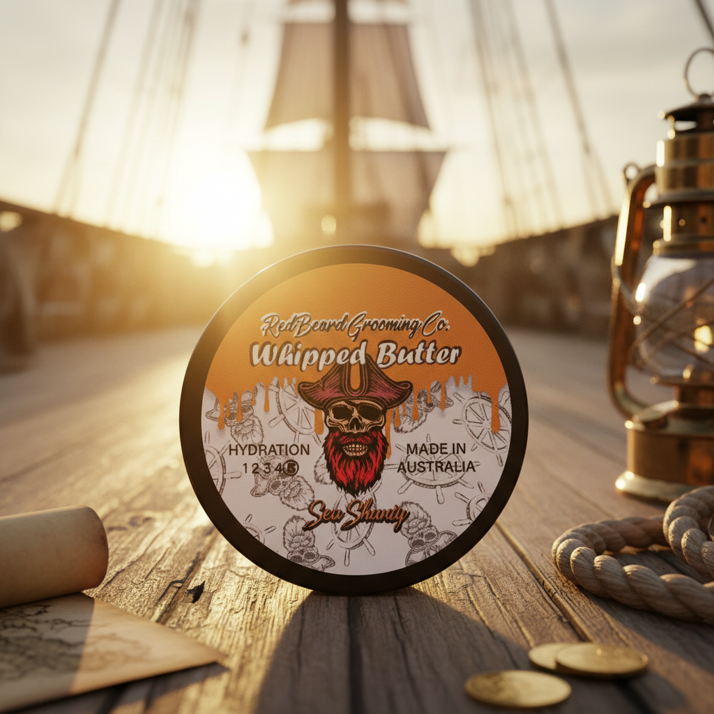 RedBeard's Whip 'Sea Shanty' (Salted Caramel Popcorn) 70ml - RedBeard Grooming Co. Australia