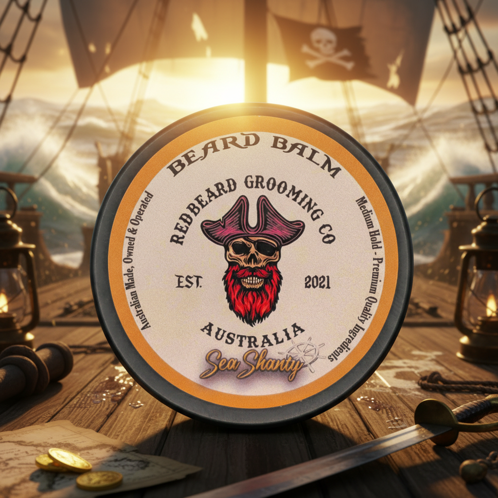 SEA SHANTY - 70ml (Salted Caramel Popcorn) - RedBeard Grooming Co. Australia