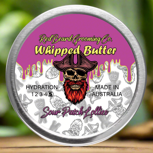 RedBeards Whip Beard Butter 
(Sour Patch Lollies)70ml