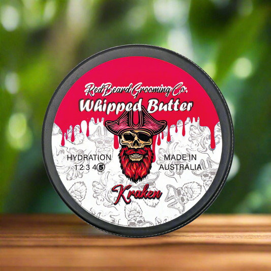 Redbeard's Whip Beard Butter 'K R A K E N'- (Frothy Cold one, Oud Wood and Dark Vanilla)70ml