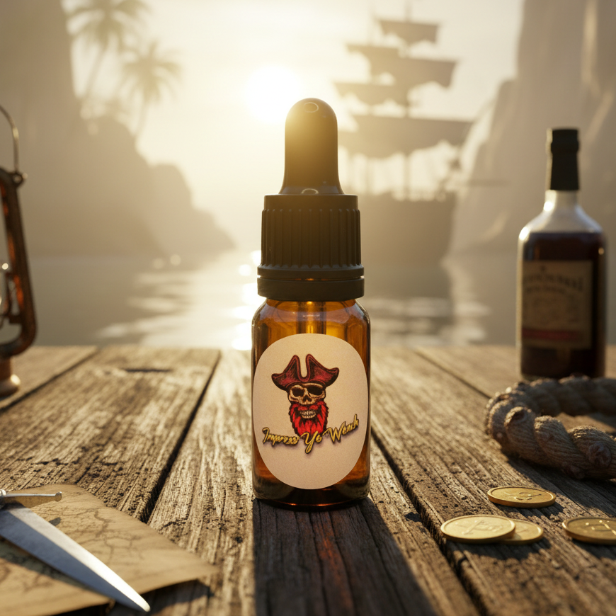 Beard Oil 10ml ‘Impress Ye Wench’ - RedBeard Grooming Co. Australia