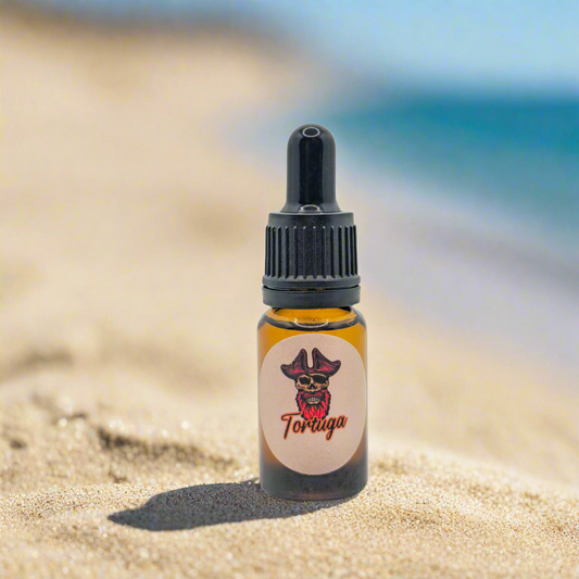 Beard Oil 10ml ‘Tortuga’ (Orange, Lime and Sandalwood)