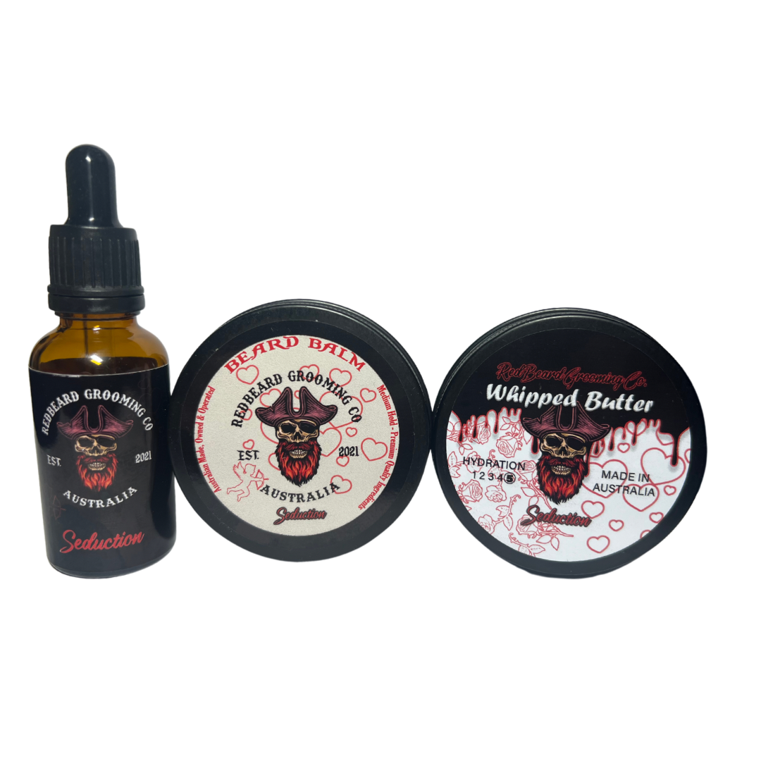 Sir Valentine’s Essentials (Seduction- Maple Bourbon with the ultimate gentlemen’s cologne) - RedBeard Grooming Co. Australia