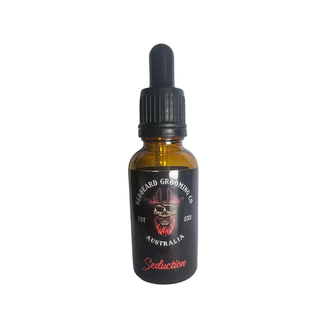 Seduction Beard Oil 30ml- (Seduction- Maple Bourbon with the ultimate gentlemen’s cologne) - RedBeard Grooming Co. Australia