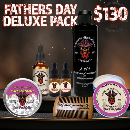 Fathers day deluxe pack - RedBeard Grooming Co. Australia