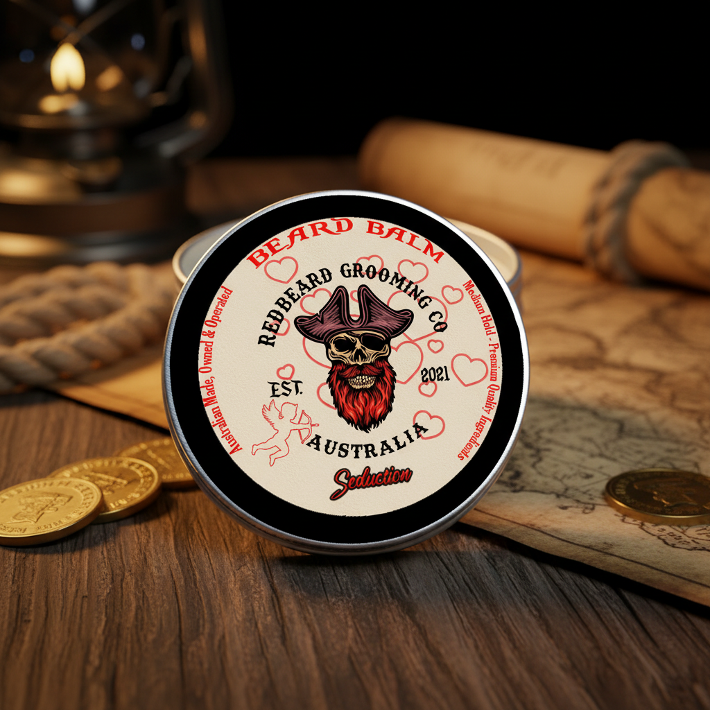 Seduction Beard Balm- (Seduction- Maple Bourbon with the ultimate gentlemen’s cologne) - RedBeard Grooming Co. Australia