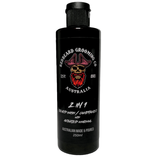 250ml 2 in 1 Beard Wash & Conditioner - (Sour Patch Lollies) - RedBeard Grooming Co. Australia