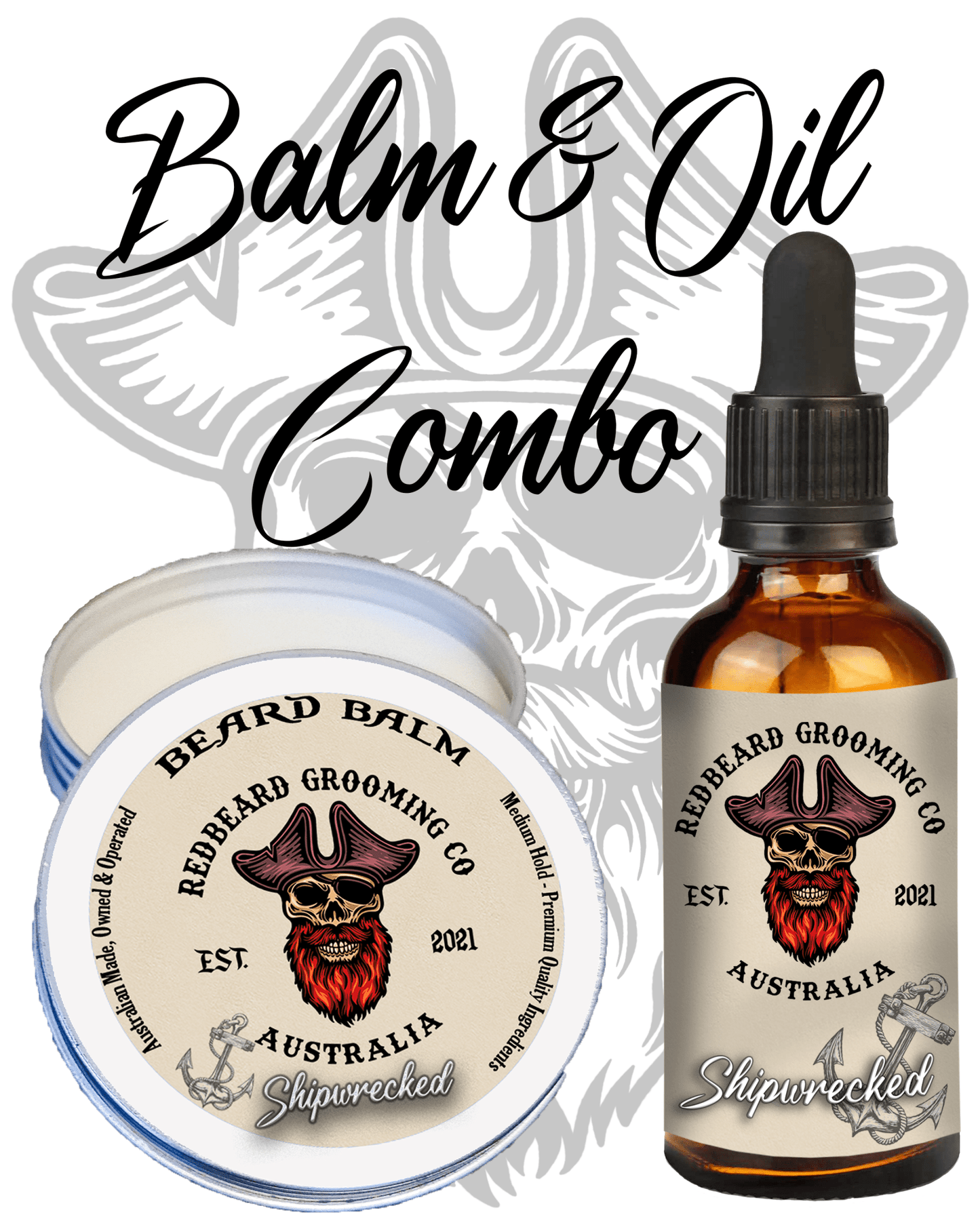 Balm & Oil Combos - RedBeard Grooming Co. Australia