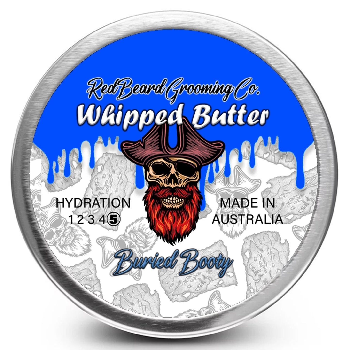 RedBeards Whip Beard Butter ‘Buried Booty’ (50 sails)70ml - RedBeard Grooming Co. Australia