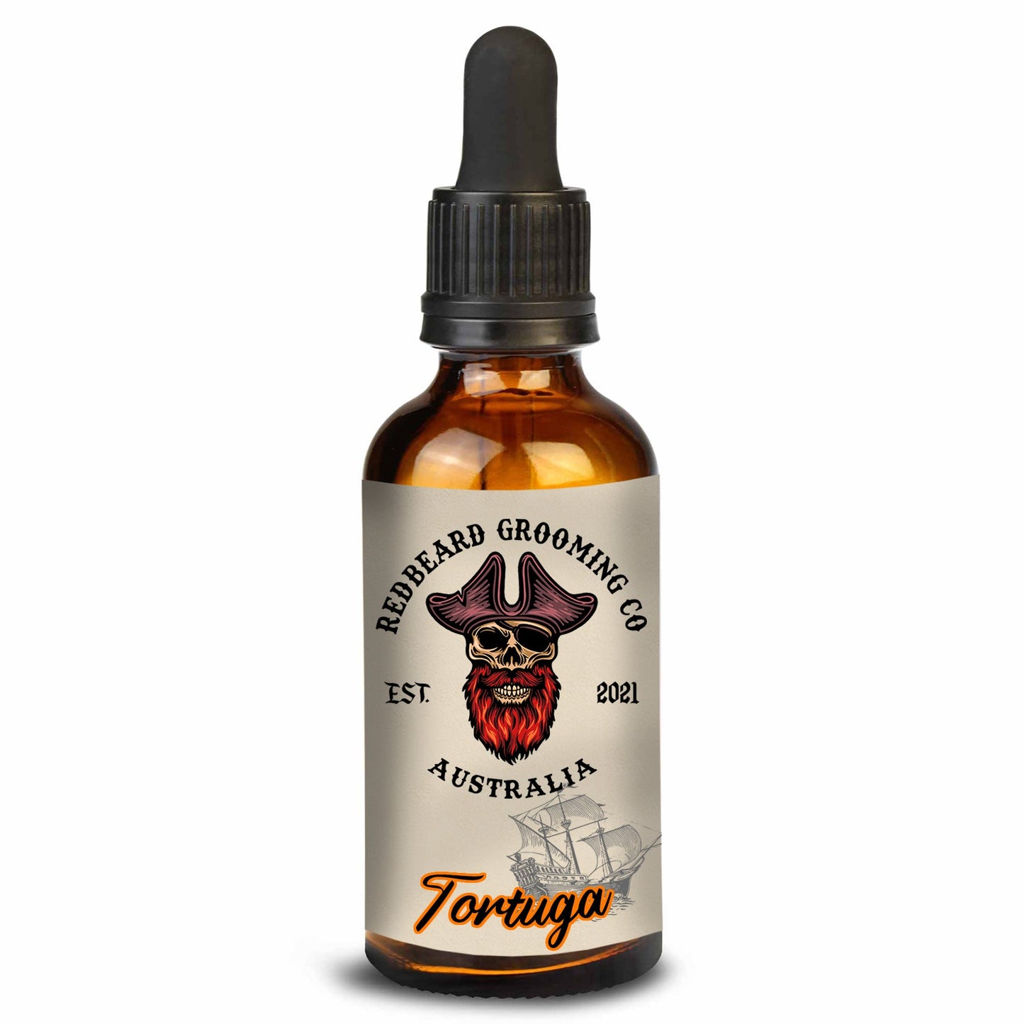 TORTUGA- (Orange, Lime & Sandalwood) 30ml - RedBeard Grooming Co. Australia